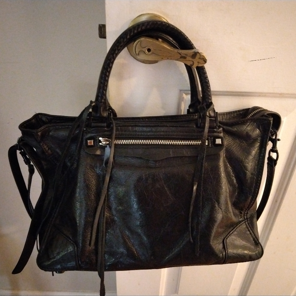 Rebecca Minkoff Black Reagan bag.